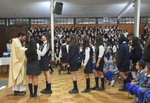 Misa escolar: un momento de gratitud y reflexión comunitaria