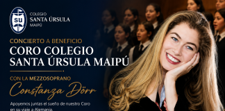 Concierto solidario busca apoyar el sueño del Coro del Colegio Santa Úrsula Maipú